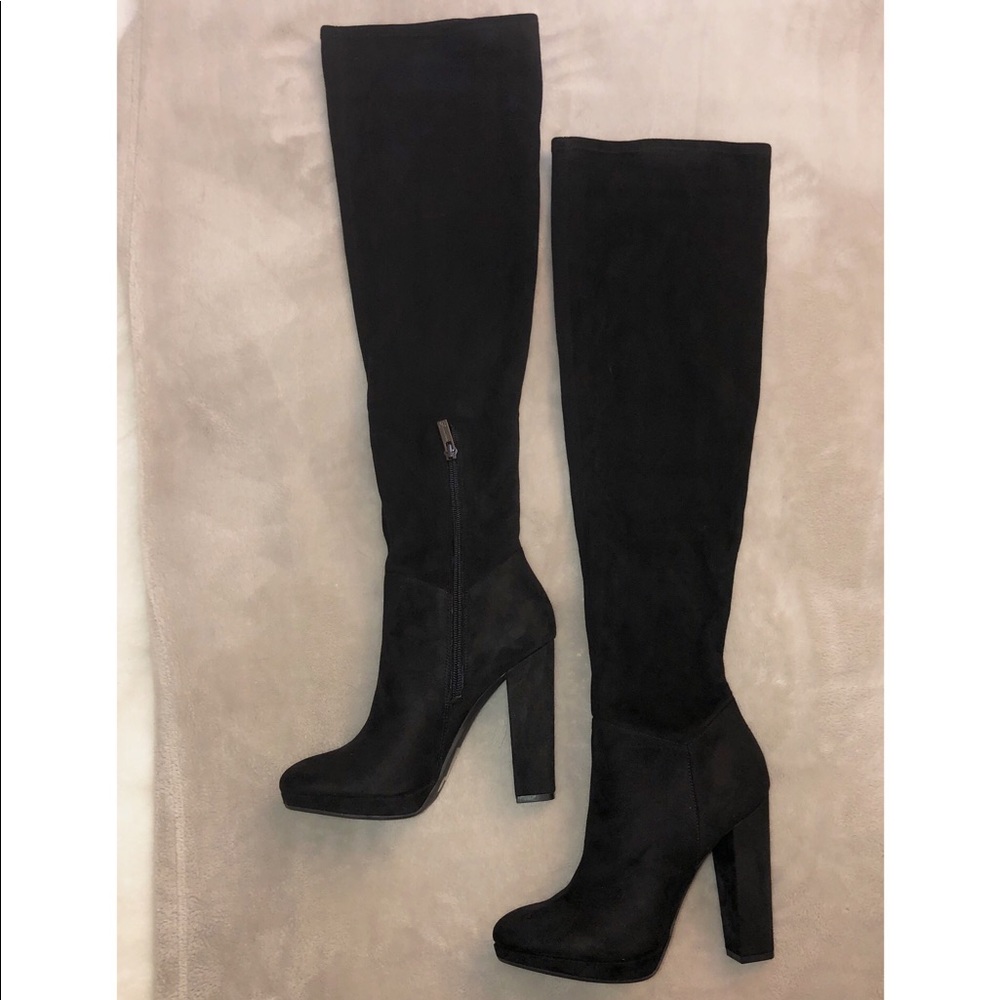 Jessica Simpson Grandie Micro-Suede Boot